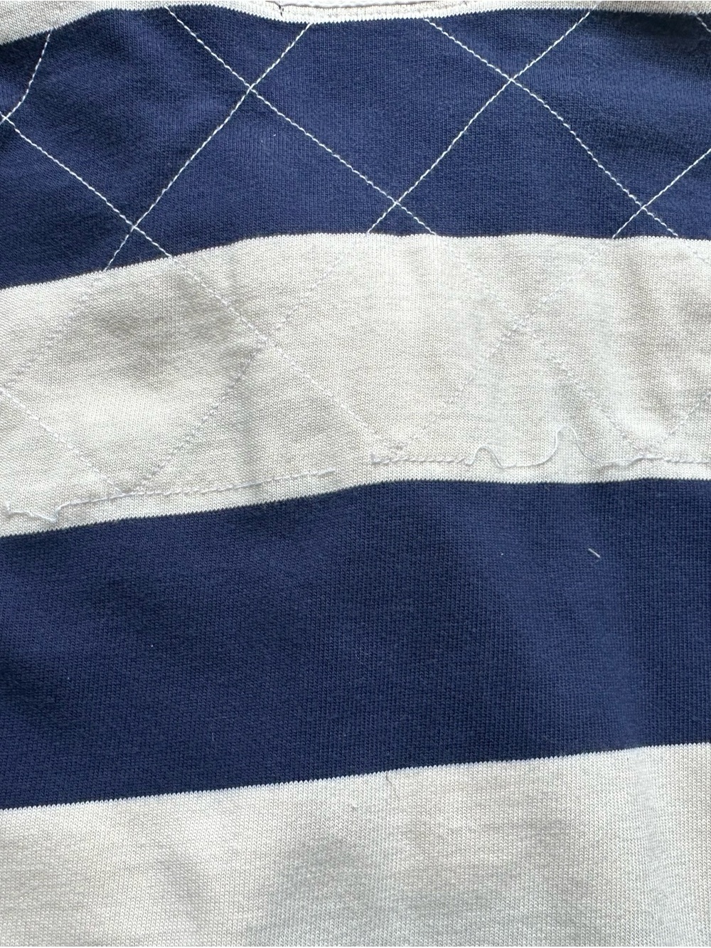 Polo by Ralph Lauren Women’s Navy and White Striped Rugby Sweater - Picture 6 of 6